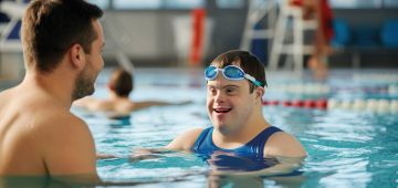 Aangepast zwemmen bij Aquacentrum Malkander 