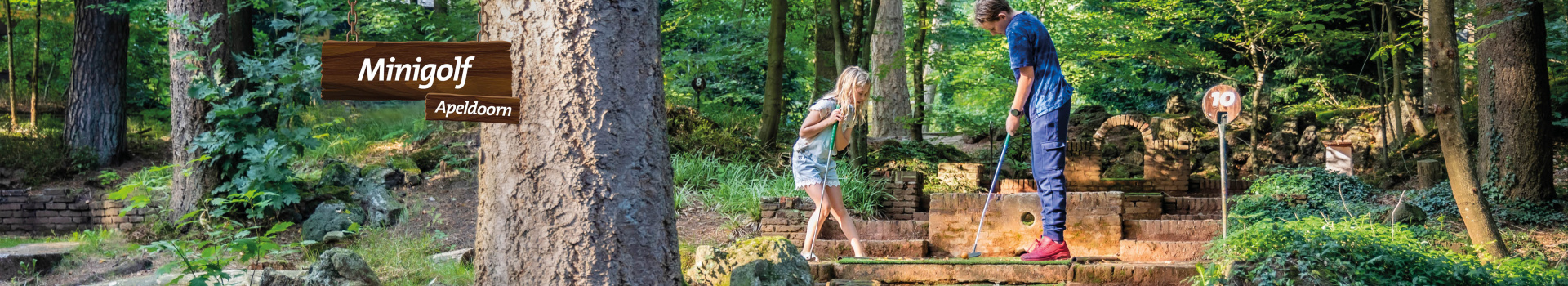 Minigolfbaan compleet vernieuwd